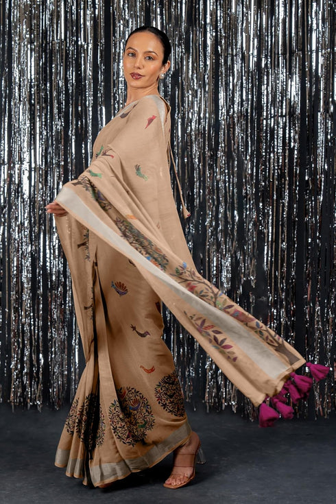 Vasthrlay Fashion Kalamkari Printed Ethnic Wear