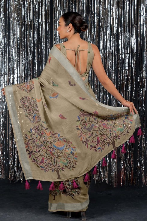 Vasthrlay Fashion Kalamkari Printed Ethnic Wear