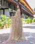 Vasthrlay Handloom Cotton Turquoise Saree