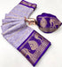 Vasthrlay Kalamkari Contrast Royalblue