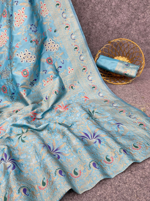 Vasthrlay Banarasi Woven Saree