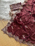 Vasthrlay Georgette Embroidery Unstitch