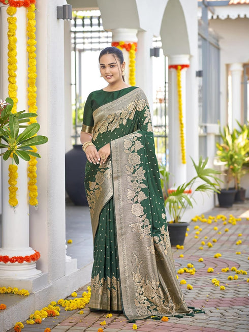 Vasthrlay Trendy Banarasi Jacquard