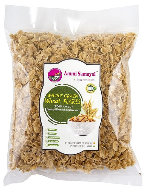 Ammi Samayal Wheat Flakes | Whole Grain Crunchie Corn Flakes 500gm