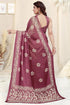 Vasthrlay Fashion Chiffon Printed Parrot Ethnic Wear