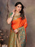 Vasthrlay Kanjivaram Saree Banarasi Blouse Wedding