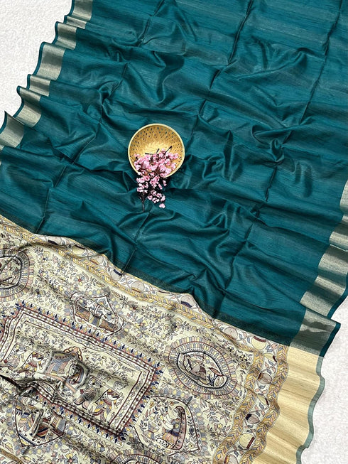 Vasthrlay Soft Tussar Saree
