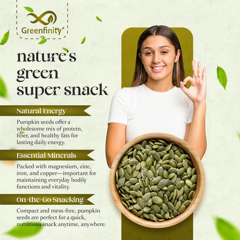 GreenFinity Raw Pumpkin Seeds
