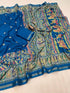 Vasthrlay Silk Saree Dark Blue