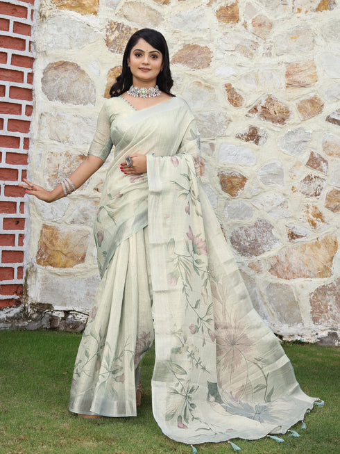 Vasthrlay Handloom Unstitched Saree