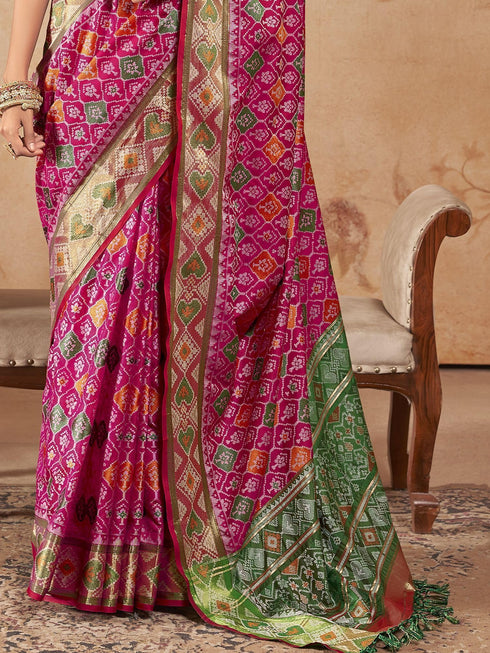 Vasthrlay Patola Wedding Saree