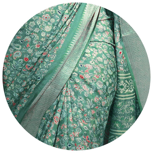 Vasthrlay Fashion Cotton Printed Ethnic Wear