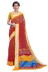 Vasthrlay Bandhani Chiffon Rani Ethnic Wear