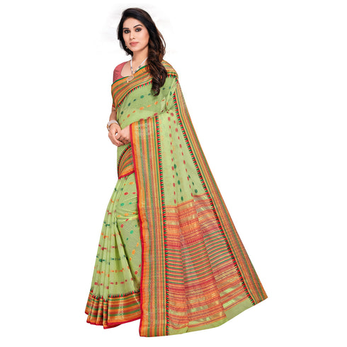 Vasthrlay Jacquard Unstitched Saree