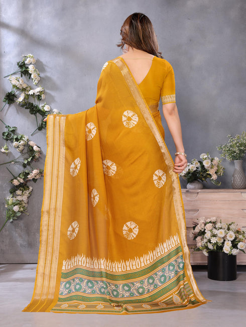 Vasthrlay Black Unstitched Saree