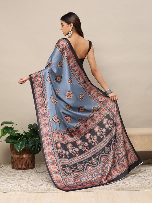 Vasthrlay Designer Unstitched Saree