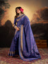 Vasthrlay Kanjivaram Unstitched Saree