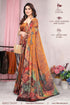 Vasthrlay Fashion Chiffon Dusty Turquoise Ethnic Wear