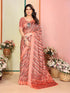 VasthrlayDigital Unstitched Dumbbell Red Free Ethnic Wear
