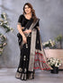 Vasthrlay Marshmallow Unstitched Chameli Black Free Ethnic Wear
