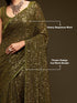 Vasthrlay Georgette Sequins Blouse Ethnic Wear