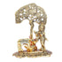 KridayKraft Prince Home Decor & Gifts Metal Krishna With Cow Standing