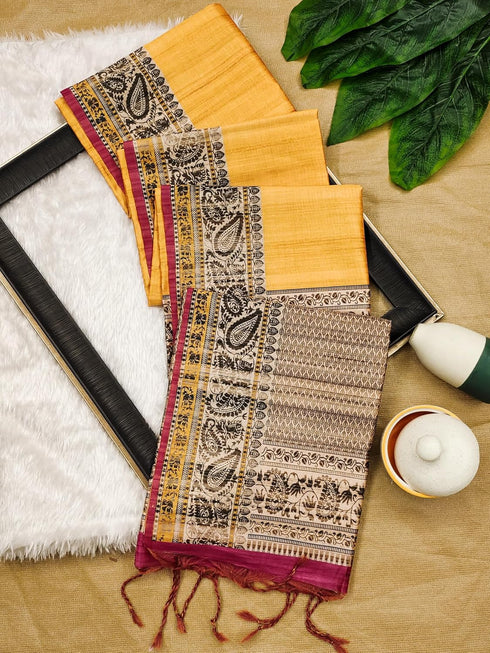 Vasthrlay Traditional Printed Contast