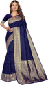 Vasthrlay Purple Kanjivaram Saree