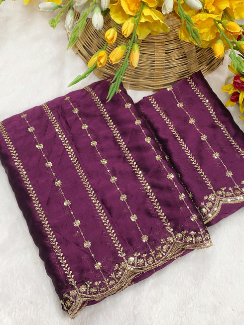 Vasthrlay Orange Traditional Saree
