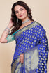 Vasthrlay Embellished Turquoise Ethnic Wear