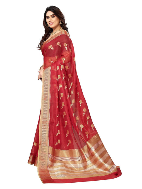 Vasthrlay Manipuri Jacquard Unstitched Black Free Ethnic Wear