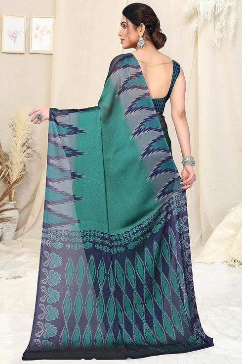 Vasthrlay Fashion Chiffon Printed Ethnic Wear
