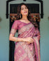 Vasthrlay Handloom Printed Saree