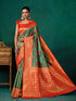 Vasthrlay Banarasi Floral Saree