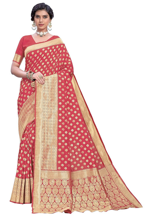 Vasthrlay Banarasi Rama Ethnic Wear