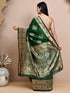 Vasthrlay Red Silk Saree