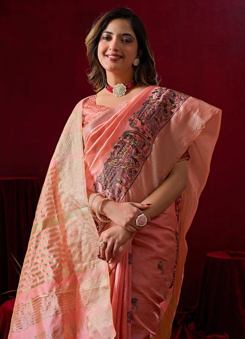 Vasthrlay Embroidery Saree