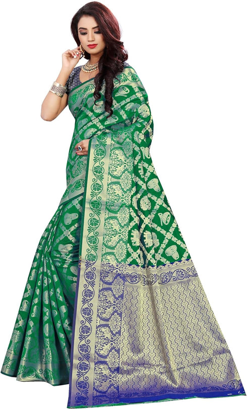 Vasthrlay Banarasi Unstiched Ethnic Wear