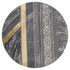 Vasthrlay Fashion Polyester Printed Black Ethnic Wear