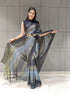 Vasthrlay Georgette Unstitched Saree
