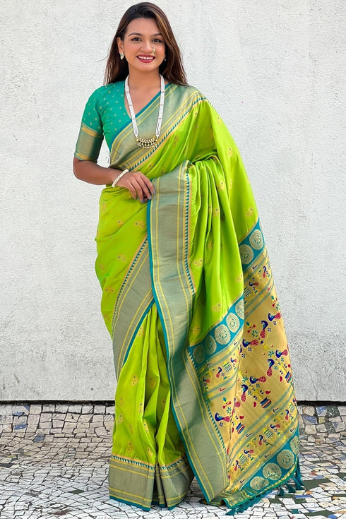 Vasthrlay Paithani Kanjivaram Sarees Ethnic Wear