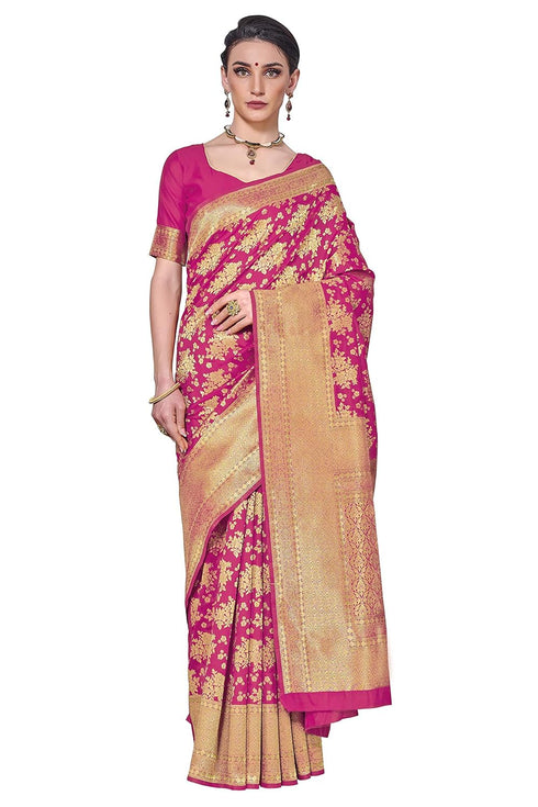 Vasthrlay Banarasi Gs Red Ethnic Wear