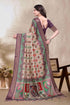 Vasthrlay Kanjivaram Unstitched Saree