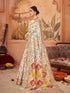 Vasthrlay Kashmiri Pashmina Heritage White Ethnic Wear
