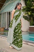 Vasthrlay Banarasi Seagreen Ethnic Wear