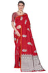 Vasthrlay Banarasi Gs Orange Ethnic Wear