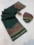 Vasthrlay Kalamkari Printed Saree
