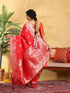 Vasthrlay Banarasi Unstitched Saree