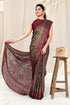Vasthrlay Fashion Georgette Kalmkari Mehandi Ethnic Wear