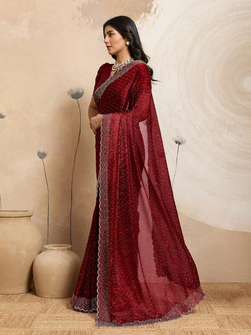 Vasthrlay Chiffon Saree
